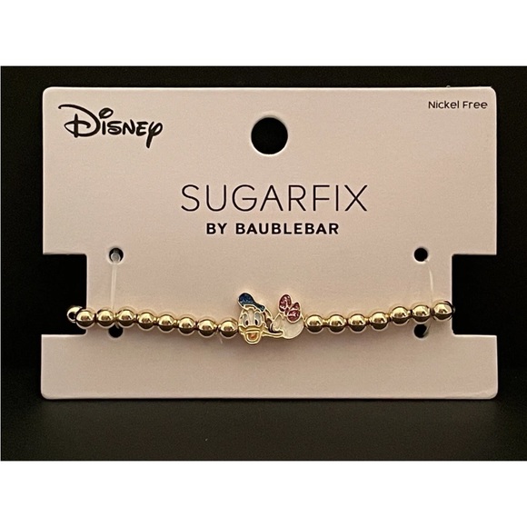 LOT OF 2-DISNEY Sugarfix by Baublebar Donald Duck & Daisy Duck Stretch B… - Picture 3 of 7